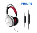 AUDIFONO C/MICROF. PHILIPS SHH9560 WHITE/RED (SHH9560/10)